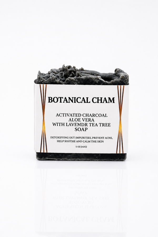 Activated Charcoal Aloe vera  with Lavender Tea tree Soap