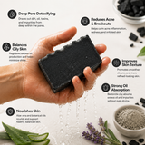 Activated Charcoal Aloe vera  with Lavender Tea tree Soap