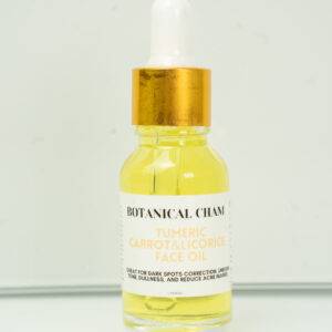 turmeric carrot & licorice face oil